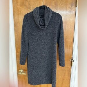 Cowl Neck Sweater Dress